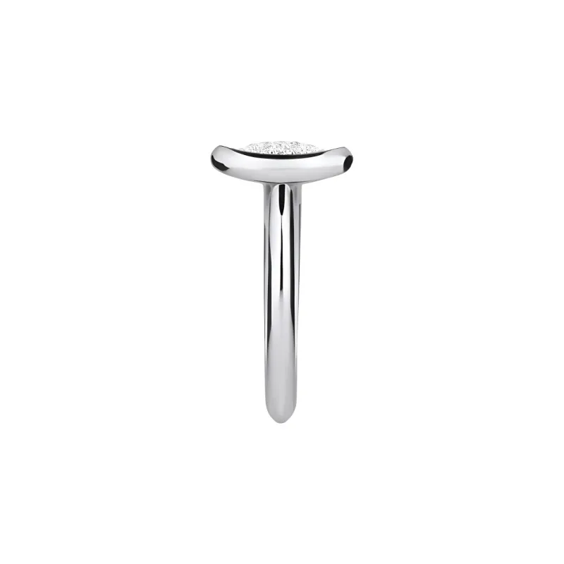 GUCCI 18K Gold, Diamond Rings Unisex Silver-1