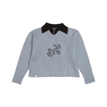 JIKOO Knitwear Women's Light Blue
