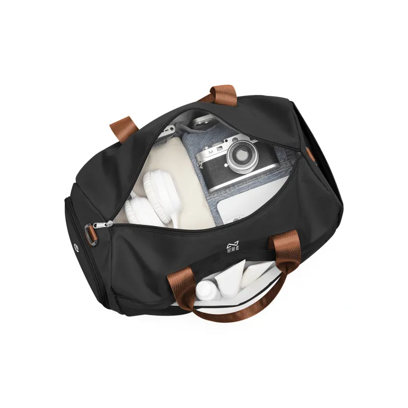 KEYSTREET Polyamide Crossbody Bag Large Size Unisex Multicolor-22