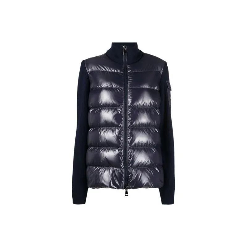 Moncler SS24 Down Jacket Women's Marine Blue-0