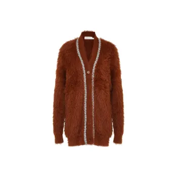 Zimmermann Illustration Fluffy Cardigan