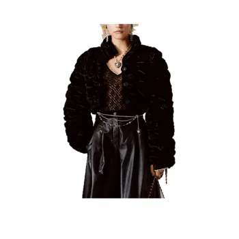 CHANEL Jackets Women's Black