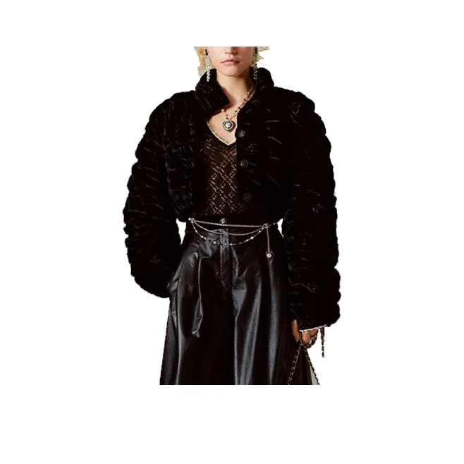 CHANEL Jackets Women's Black-0