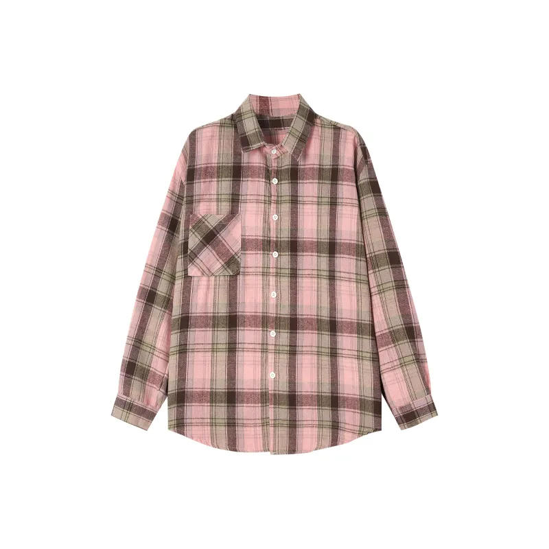 XUANSHU Shirts Women's Pink-0