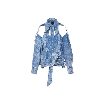 Laurence & Chico Jackets Women's Light Blue