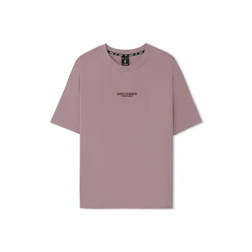 Skechers SS25 T Shirt Unisex Wooden Rose Pink/04JD
