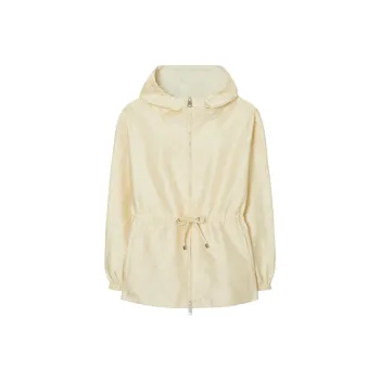 TORY BURCH Drawstring Zip-Up Jacket