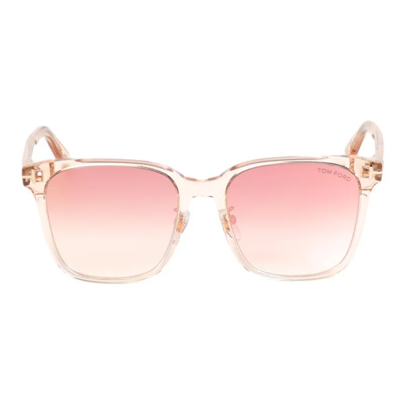 TF Square Sunglasses Unisex Pink-1