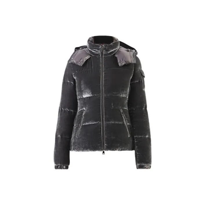 Moncler Down Jacket Women's Gray-0