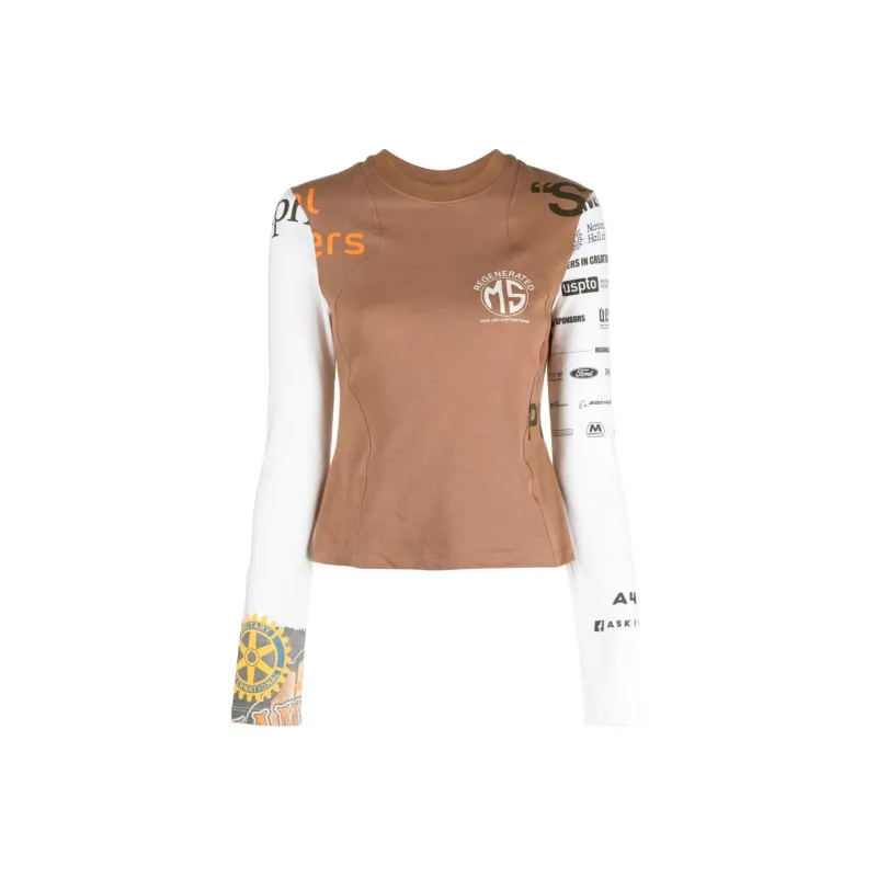 Marine Serre Sweatshirts Women's Multicolor-0