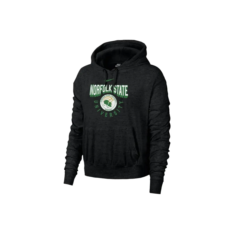 Nike Norfolk State Gym Vintage Sweatshirt Women's Black-0