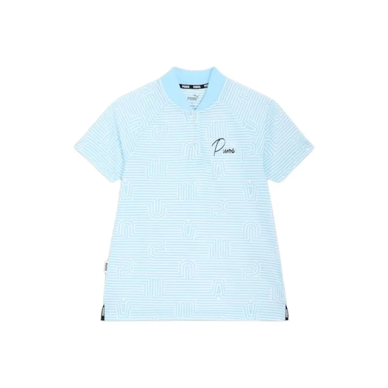 PUMA Polo Shirt Women's Light Blue-0
