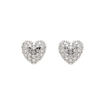 JUSTINE CLENQUET Heart Earrings