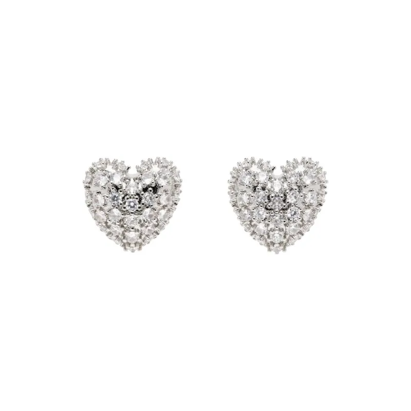 JUSTINE CLENQUET Heart Earrings-0