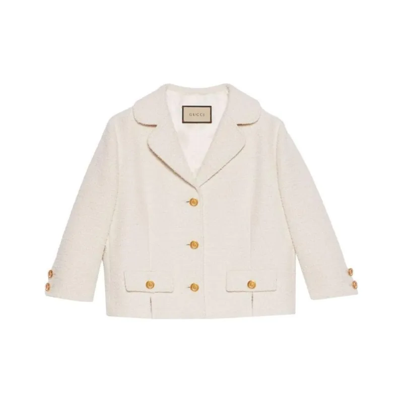 GUCCI Fine bouclé Single breasted Jacket-0