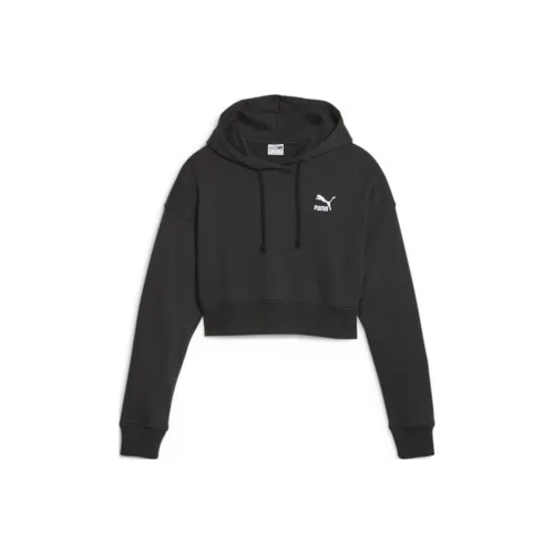 PUMA CLASSICS Rosewaterped Hoodie TR Sweatshirt Women's Black