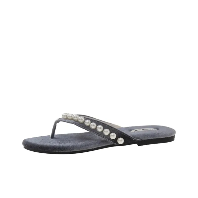 NTOZE Abrasion Resistant Slip Resistant Flip Flops Women's-5
