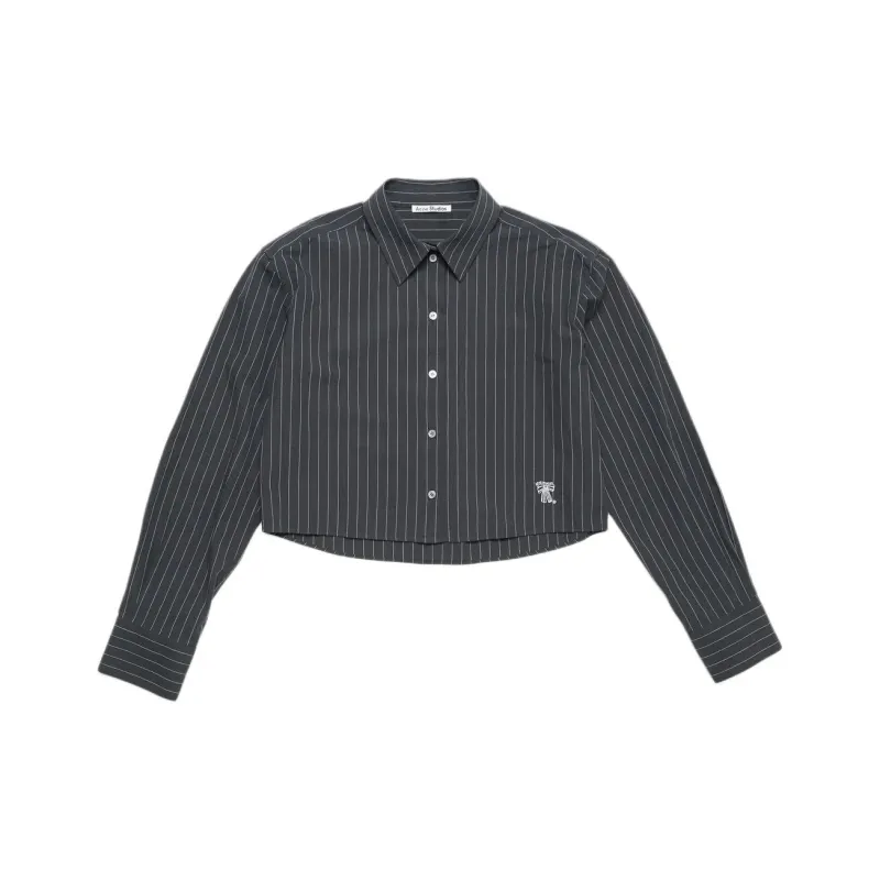 Acne Studios Jacquard Pinstripe Shirt-0