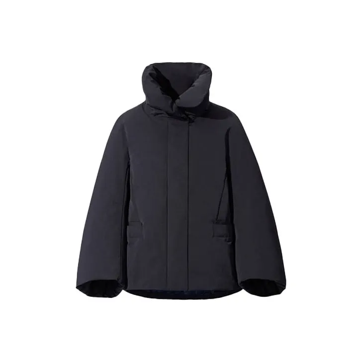 UNIQLO FW20 Down Jacket Women's Winter Navy Blue-0