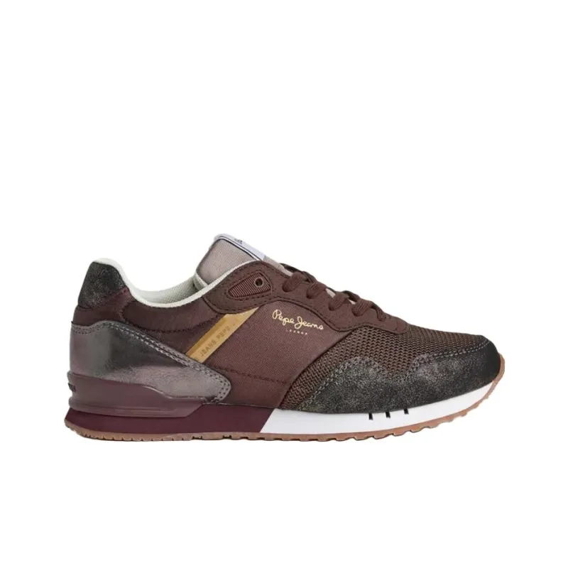 Pepe Jeans Abrasion Resistant Low Top Casual Shoes Women's Brown-1