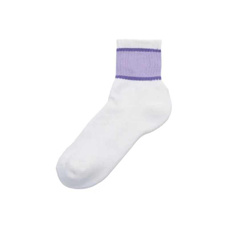 Columbia Public River Medupines Ankle Socks Unisex 1 Pack White Purple-1