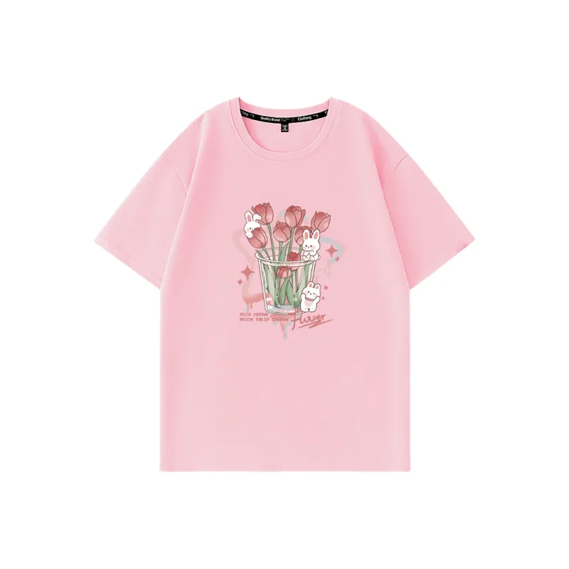 Cotton T Shirts Women's-16