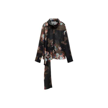 ZARA ZW Series Shirt Women's Black
