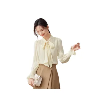 SENTUBILA Shirt Women's Apricot