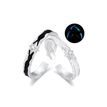 Central Fashion 925 Sterling Silver Rings Unisex