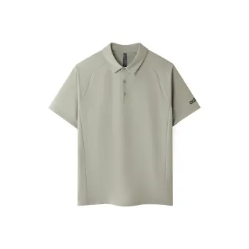 Adidas Polo Shirt Men's Gray Green