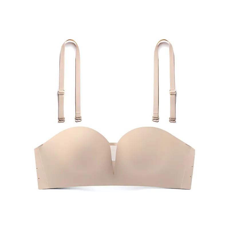 Runwei Women's Strapless Bras-0