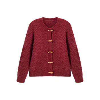 XIANGYING Knitwear Women's Red