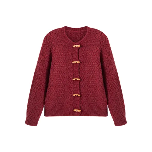 XIANGYING Knitwear Women's Red