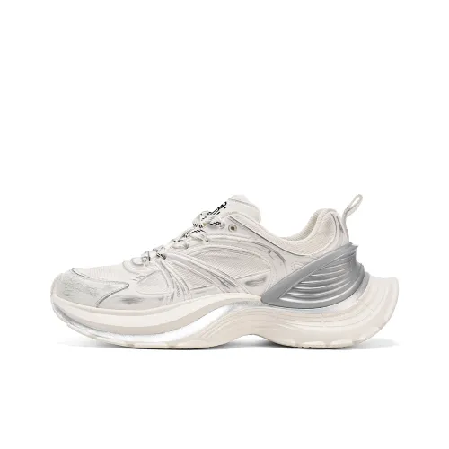 TRUMPPIPE Height Increasing Support Abrasion Resistant Low Top Chunky Sneakers Men's