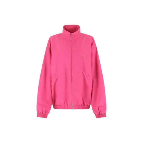 Balenciaga FW22 Jackets Coats Loose Fit Style Women's Pink