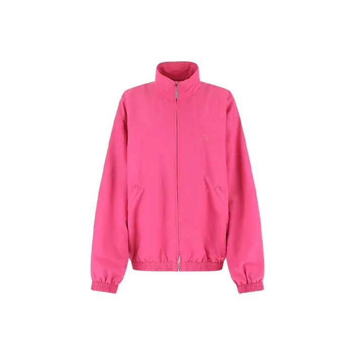 Balenciaga FW22 Jackets Coats Loose Fit Style Women's Pink-0