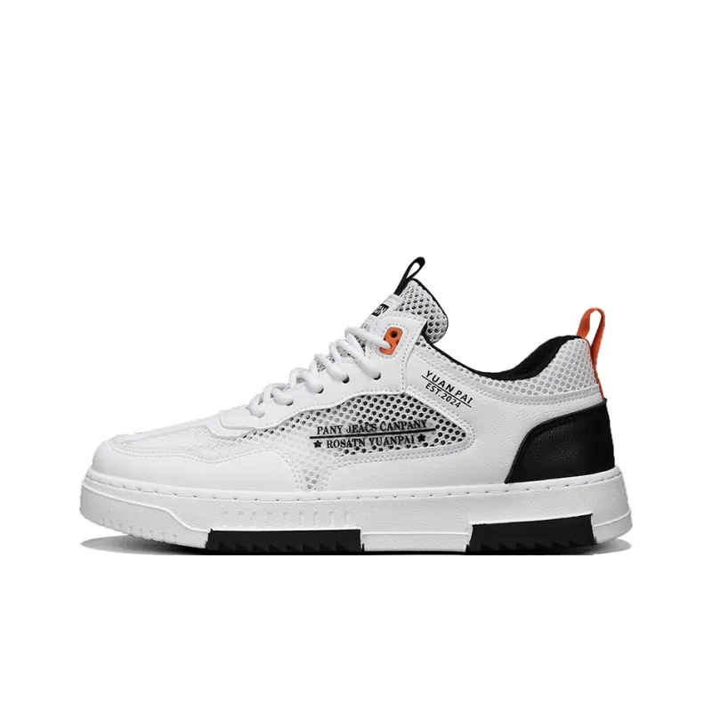 Frank Mully Height Increasing, Breathable, Abrasion Resistant, Slip Resistant Low Top Skateboard Shoes Men's-5