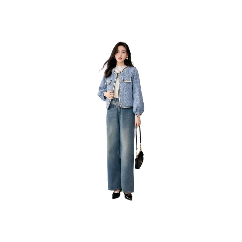 Like The Age Of Water Jackets & Coats Women's Blue-0