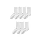 [7 Pack/Loafers]7 Pack White