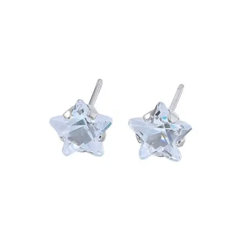 JKEM Titanium Steel Stud Earrings Unisex
