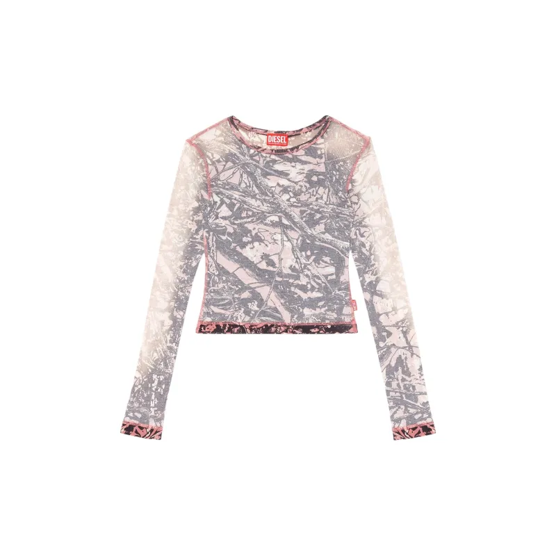 DIESEL SS25 Regular T-Shirt Women's Multicolor-0