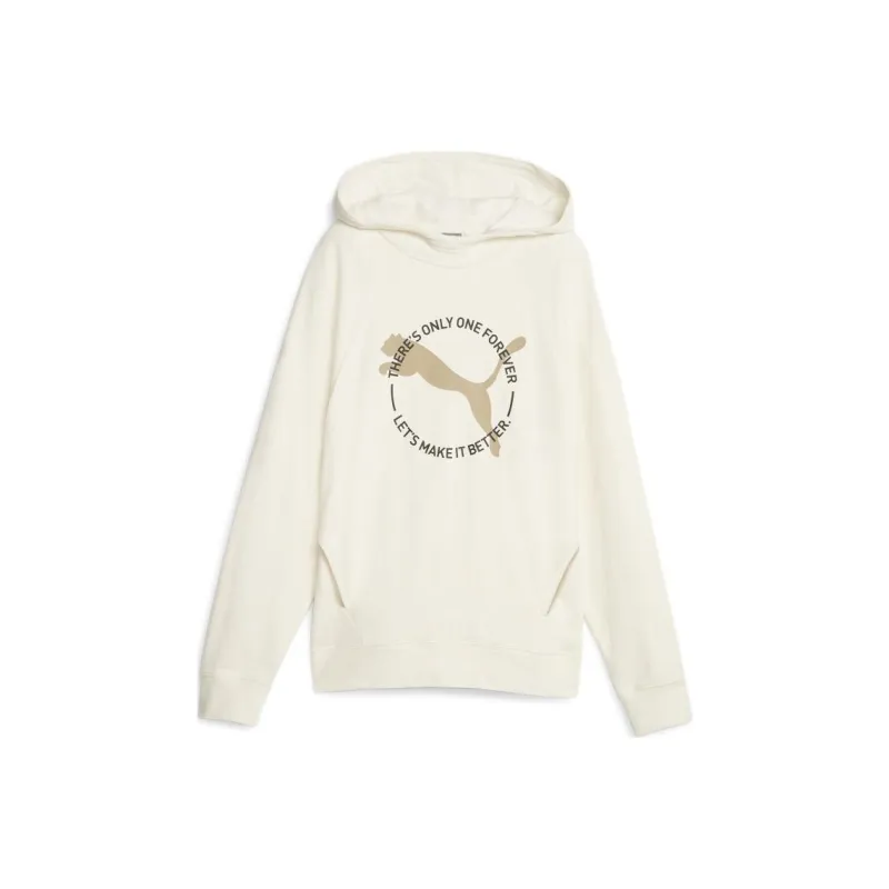 PUMA BETTER SPORTSWEAR BETTER SPORTSWEAR Hoodie TR Sweatshirt Women's White-0