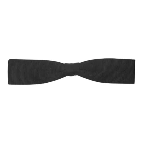 SAINT LAURENT Silk Bow Tie Men's Black