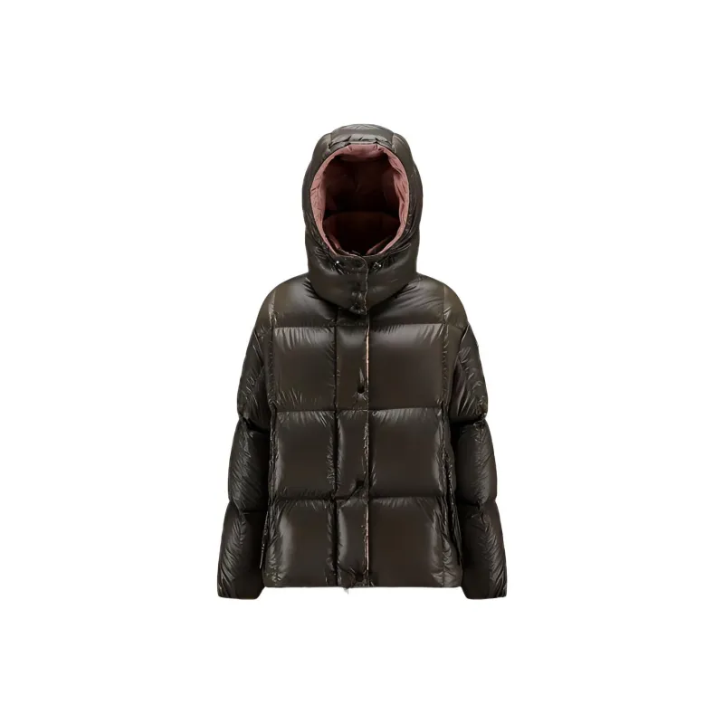Moncler Parana Short Down Jacket Green-0