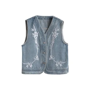 Juden Choi Tank Top Women's Light Blue