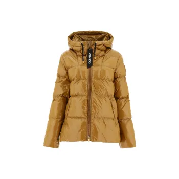 PINKO Logo Detailed Padded Hooded Jacket
