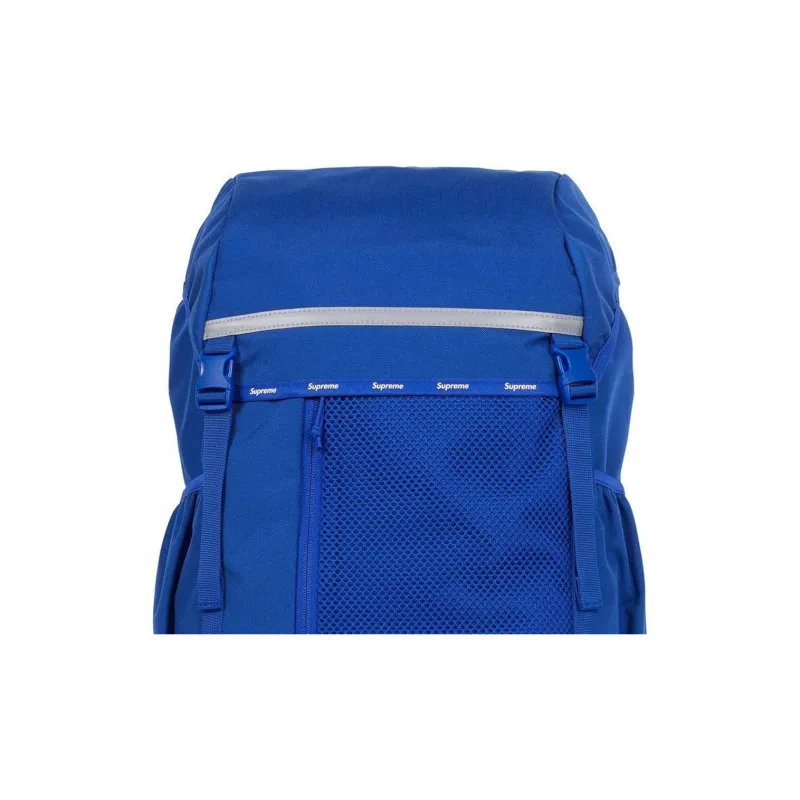 Supreme Nylon Backpack Unisex Blue-3