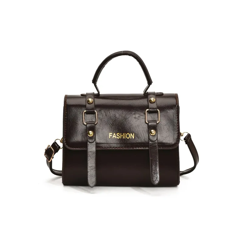 Yalu PU Handbag Women's Beige & Coffee/White/Silver/Black/Blue/Pink/Coffee-19