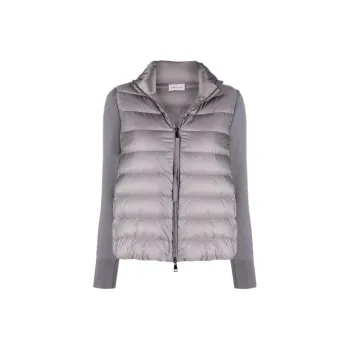 Moncler Down Jackets Women's Gray
