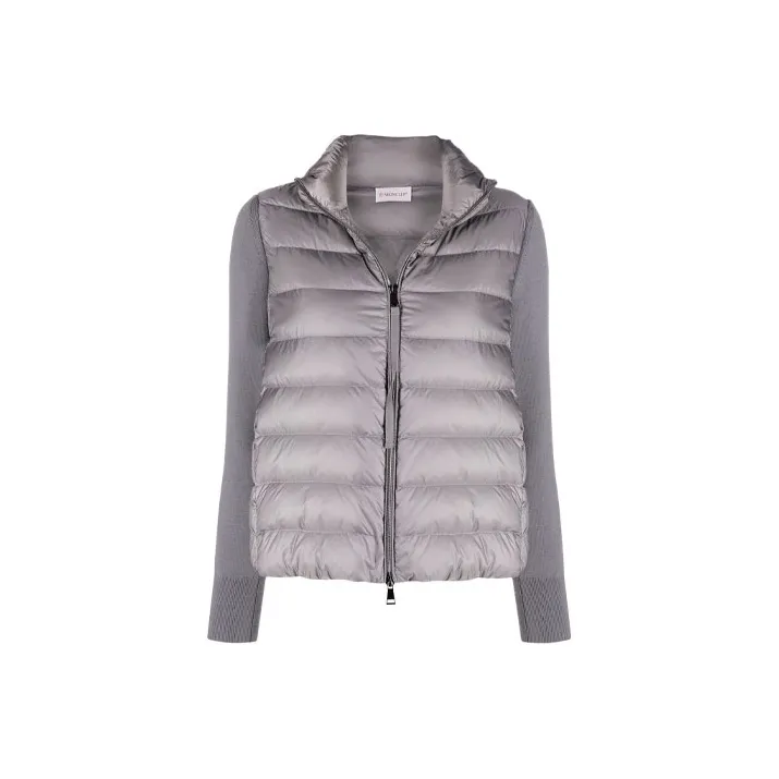 Moncler Down Jackets Women's Gray-0